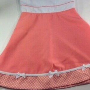Bonnie Jean beautiful pink/white party dress
